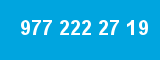 977 222 27 19 977 222 27 19